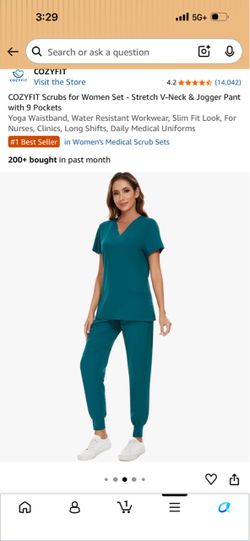 New XL SCRUBS CARIBBEAN Blue