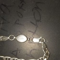 Sterling silver chain