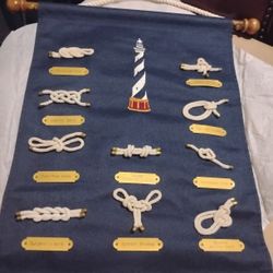 Nautical Scroll Hanging 