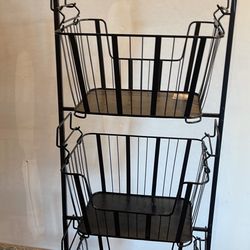 Fruit Basket Stand Metal 