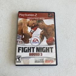Sony PlayStation 2 Fight Night Round 3 Greatest Hits Game