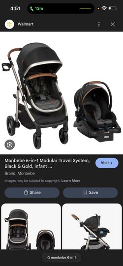 Monbebe 6 In 1 Stroller