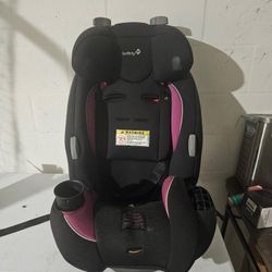 Pink Safety First Brand Car Seat 3 in 1