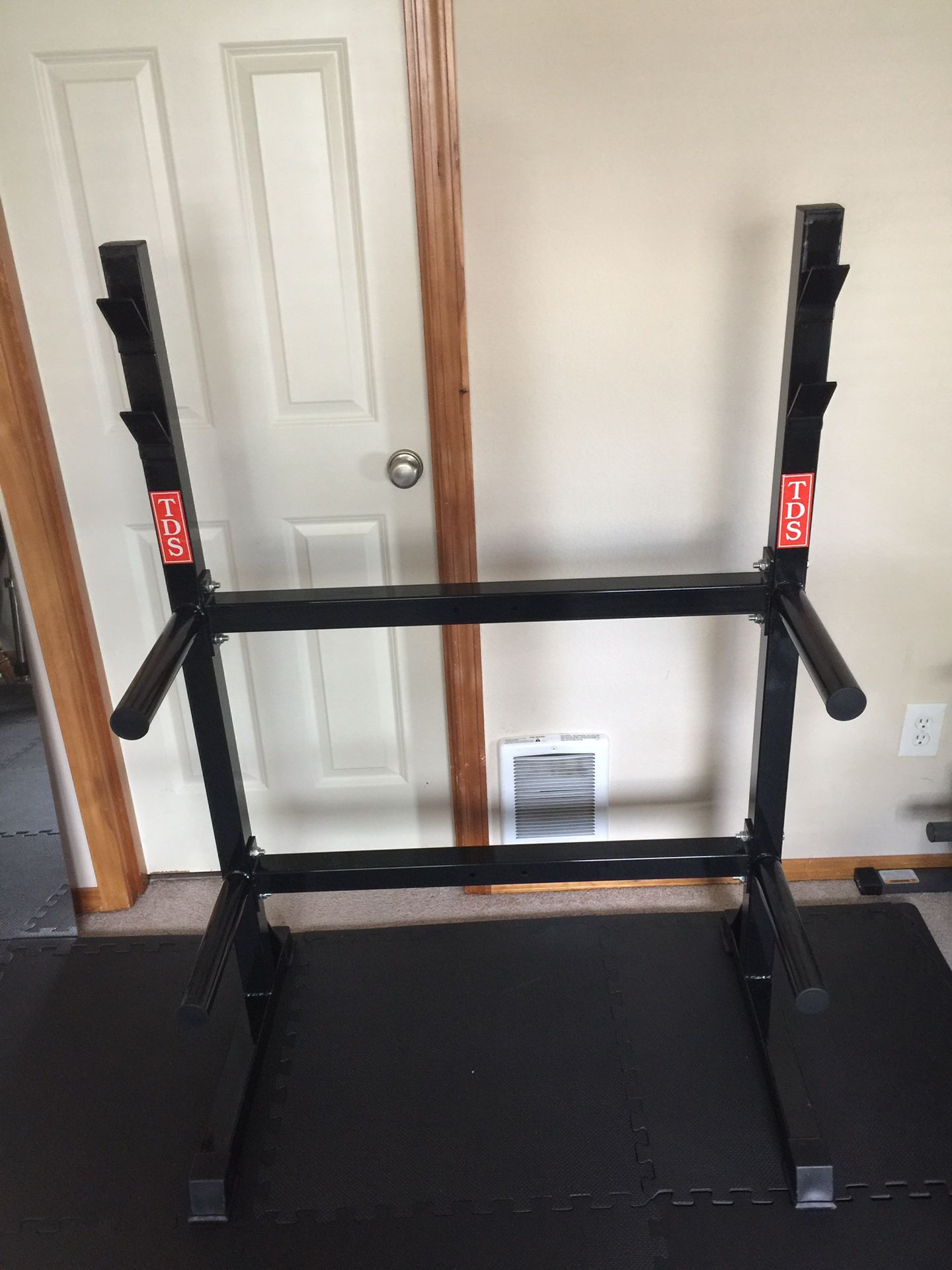 Heavy duty weights and Barbell Rack