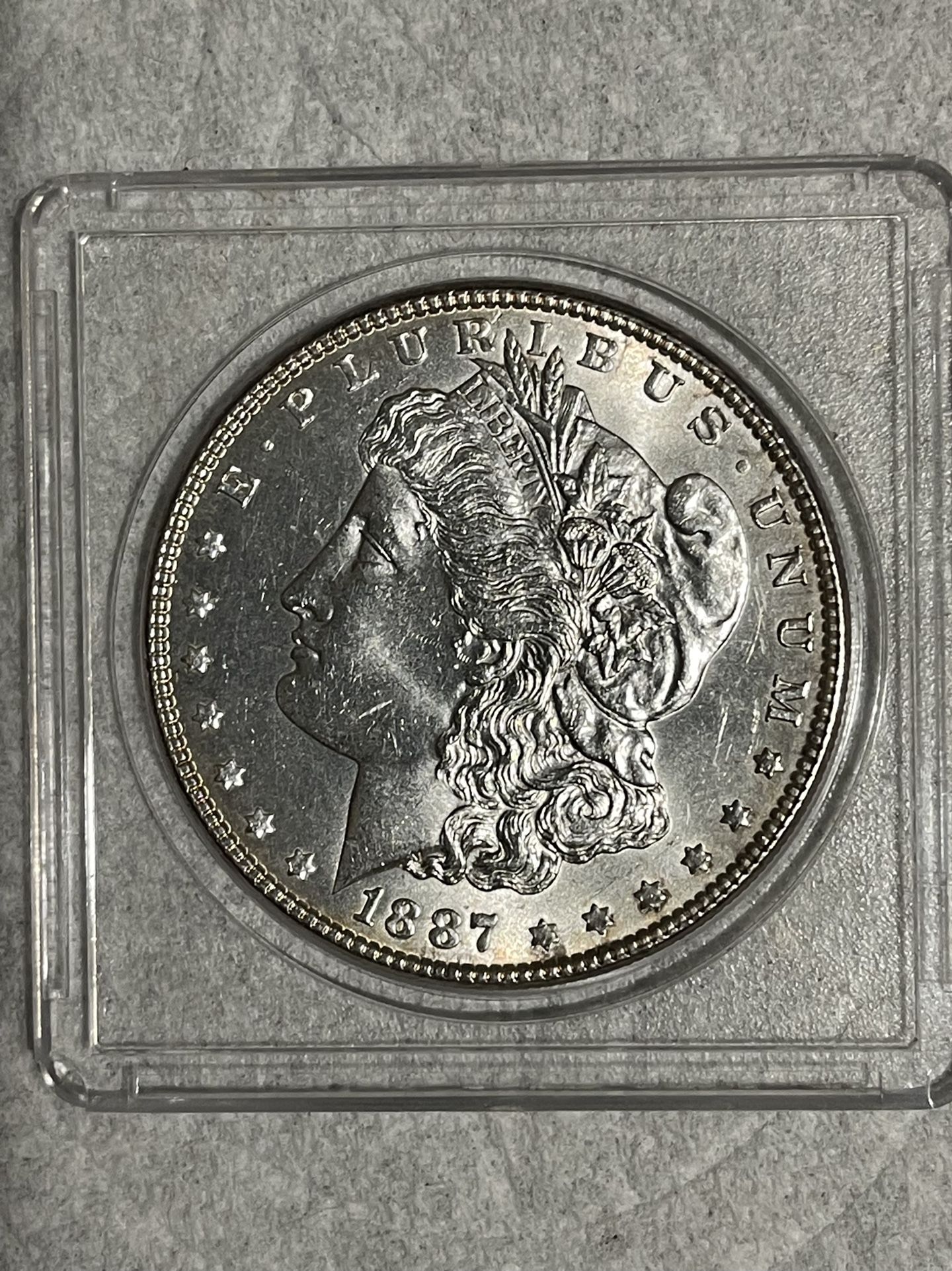 1887 Silver Morgan Dollar 