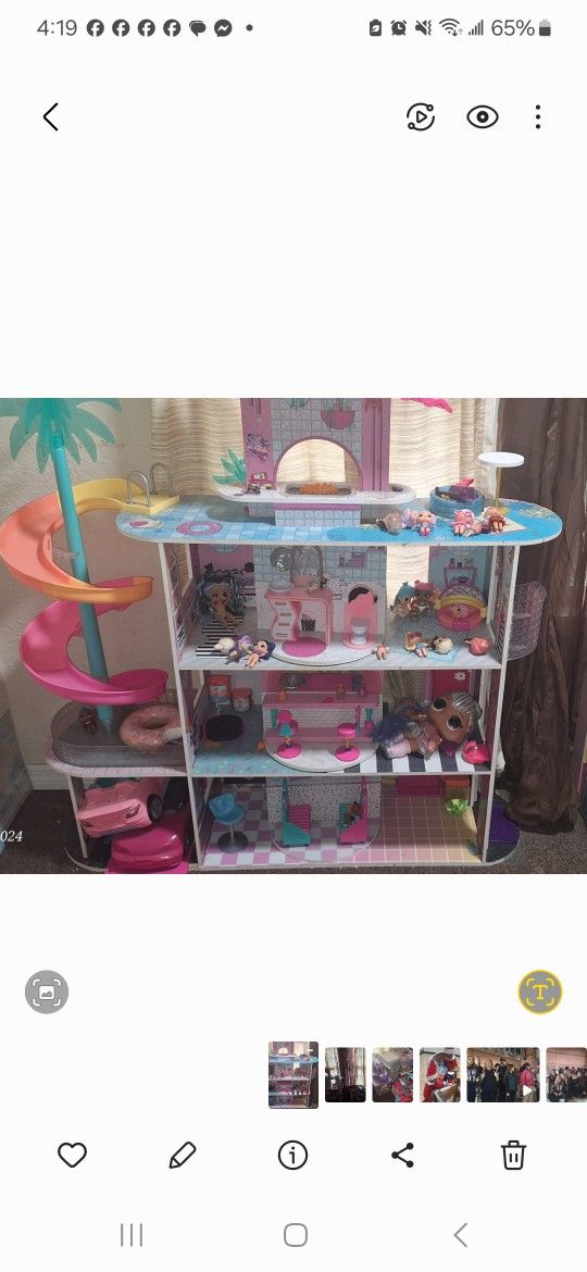 LOL MEGA SURPRISE DOLL HOUSE