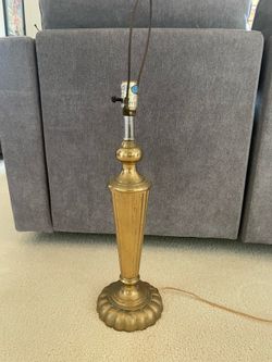 Solid Brass Lamp