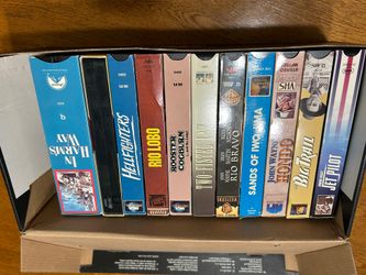 John Wayne VHS Movies  $ 10 For All