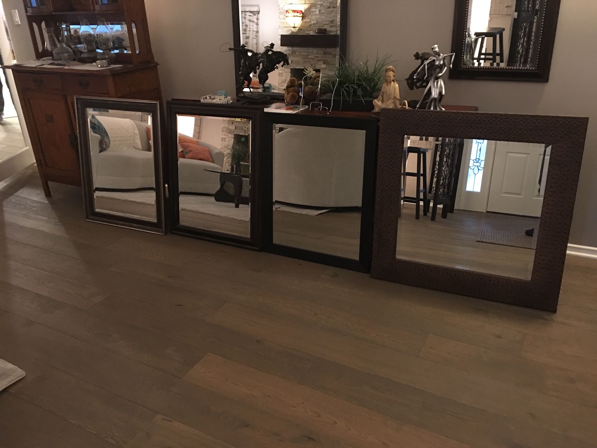 Nice designer mirrors for sale from Homegoods