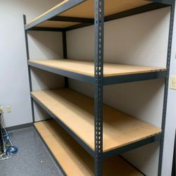 Industrial Shelving 96 in W x 30 in D Garage Warehouse Storage Rack
