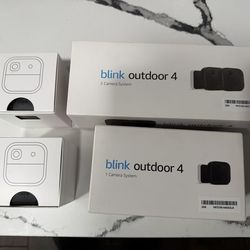Blink Outdoor 4 Wireless Security Cameras 5 camera system
