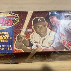 2000 Topps Baseball Complete Card Set 