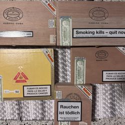 Habanos Cigar Boxes (empty)