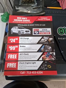 OIL CHANGE DEAL