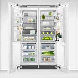 Fisher & Paykel Columns 48 BUILT IN REFRIGERATOR ( 24 inch fridge & 24-inch freezer ) MSRP $15,499