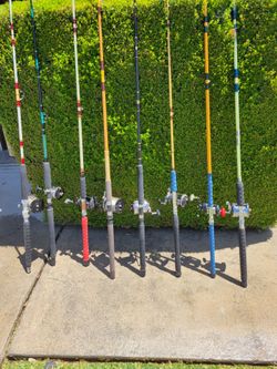 Salt water rod and reel combos$80 dlls each