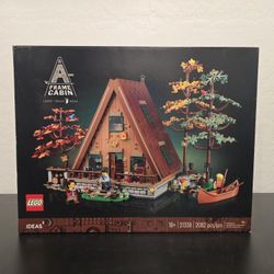 LEGO A-Frame Cabin 21338 NEW