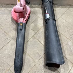 Leaf Blower And Vacuum Corded