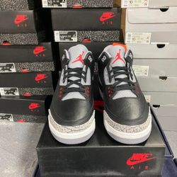 Jordan Retro 3 “Black Cement “