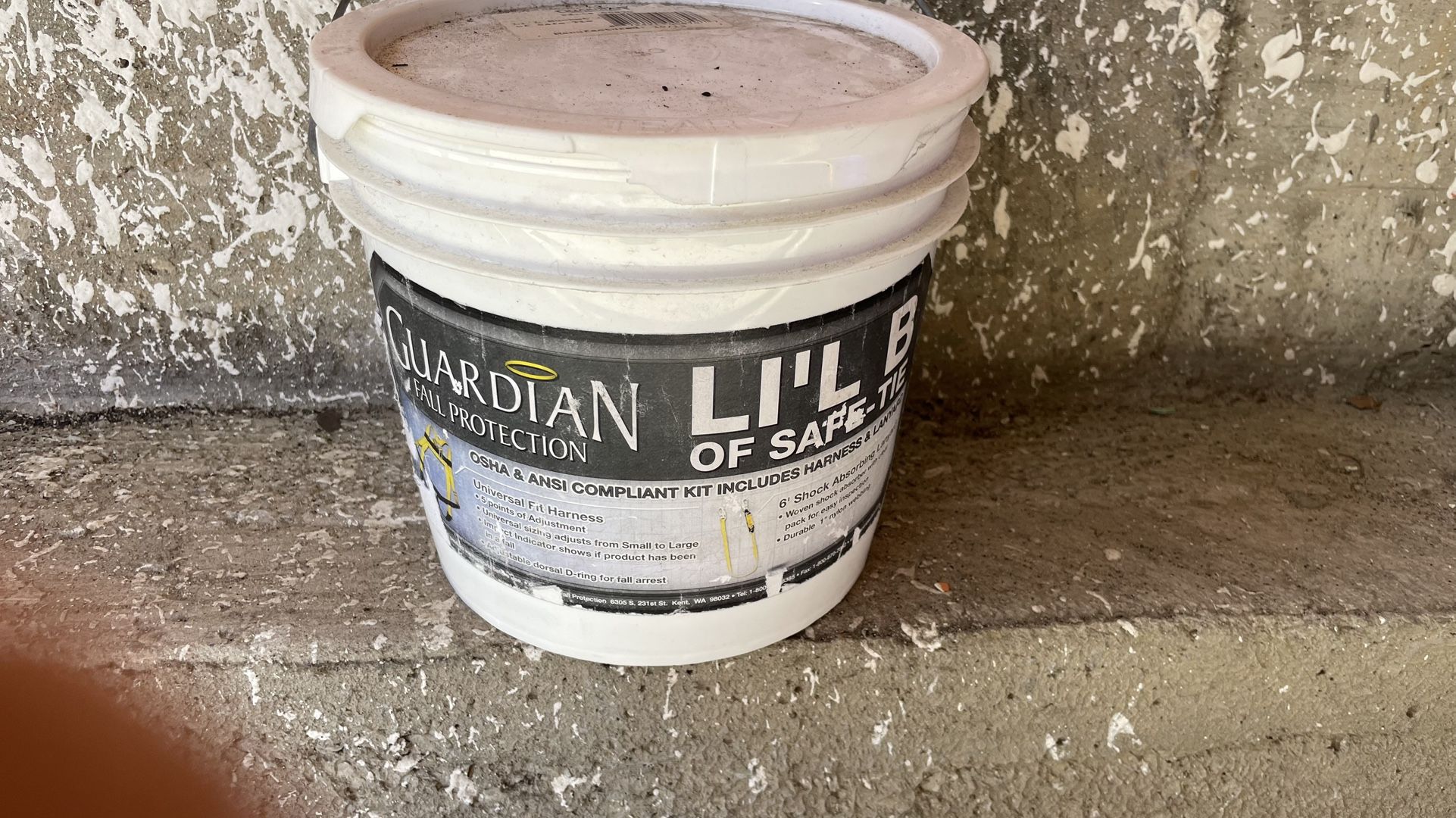 Guardian Backup Harness Bucket