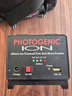 Photogenic Ion Strobe Battery Pack