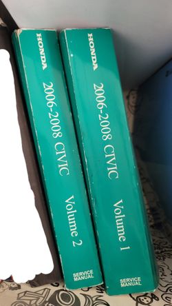 2006-2008 Honda Civic Factory Manuals