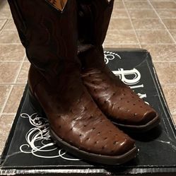 Men’s Ostrich Boots  