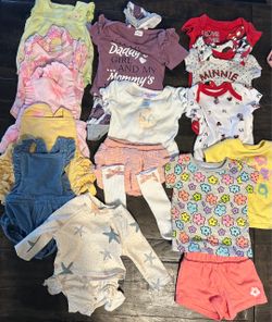 Baby Girl Clothing Bundle 0-3 Months