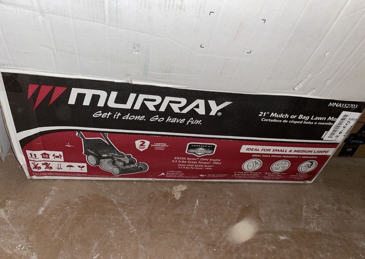 Murray 21”  Lawn Mower  Brand New