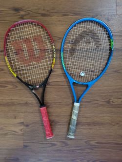 Tennis Rackets (Wilson and Head)