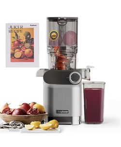 New Cold Press Juicer, 200W Masticating Slow Juice