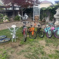 All Bikes In Great Condition With Extra Parts For $150