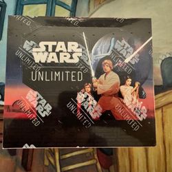 Sealed Star Wars unlimited booster box Spark of Rebellion