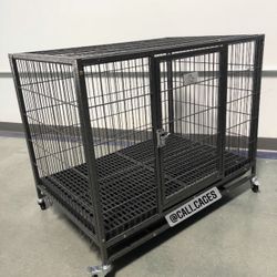 Dog Cage Kennel Size 37” Medium With Grid And Tray New In Box 📦 