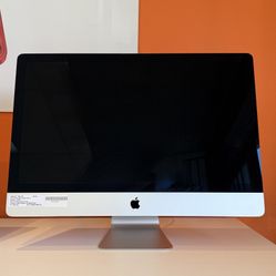 iMac 27" 5K*4Ghz Intel Quad Core i7*3.12TB Fusion Drive*16GB RAM