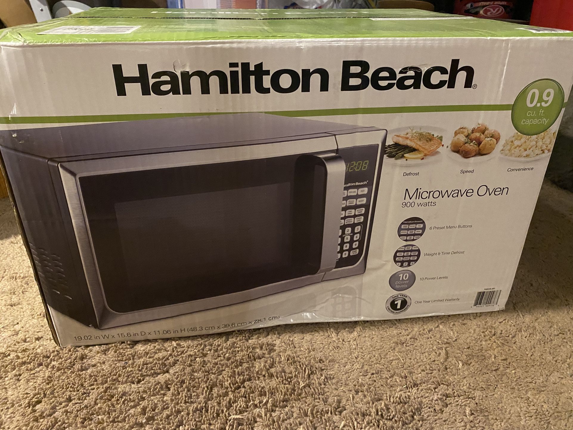 Brand New HAMILTON BEACH MICROWAVE