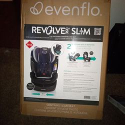 Brand New In The Box Revolve360 Slim 2in1 Rotational Convertible Car Seat
