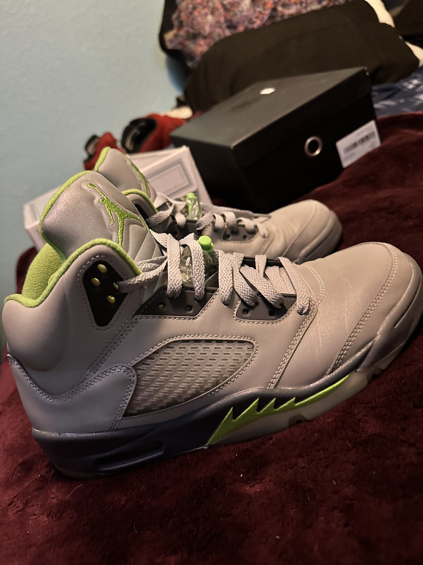 Jordan 5 Green Bean