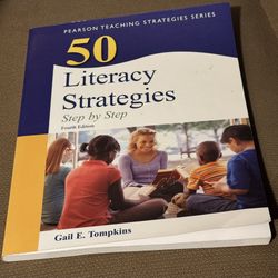 50 Literacy Strategies Step by Step 4th Edition