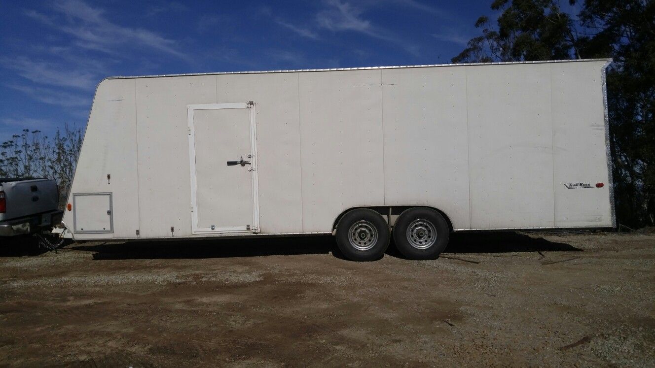 26 foot enclosed cargo car auto furniture trailer