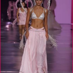 New Victoria Secret Runway Palazzo Satin Pj Set Size XL 