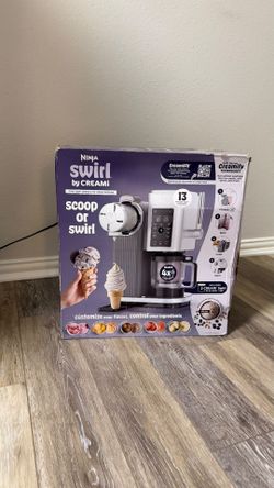 Ninja Swirl by CREAMi 13-in-1 Soft Serve & Ice Cream Maker - New