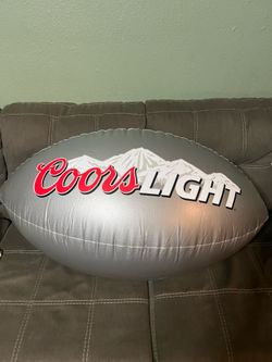 Coors Light Inflatable Football