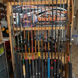 Cañas De Pescar Carretes De Pescar