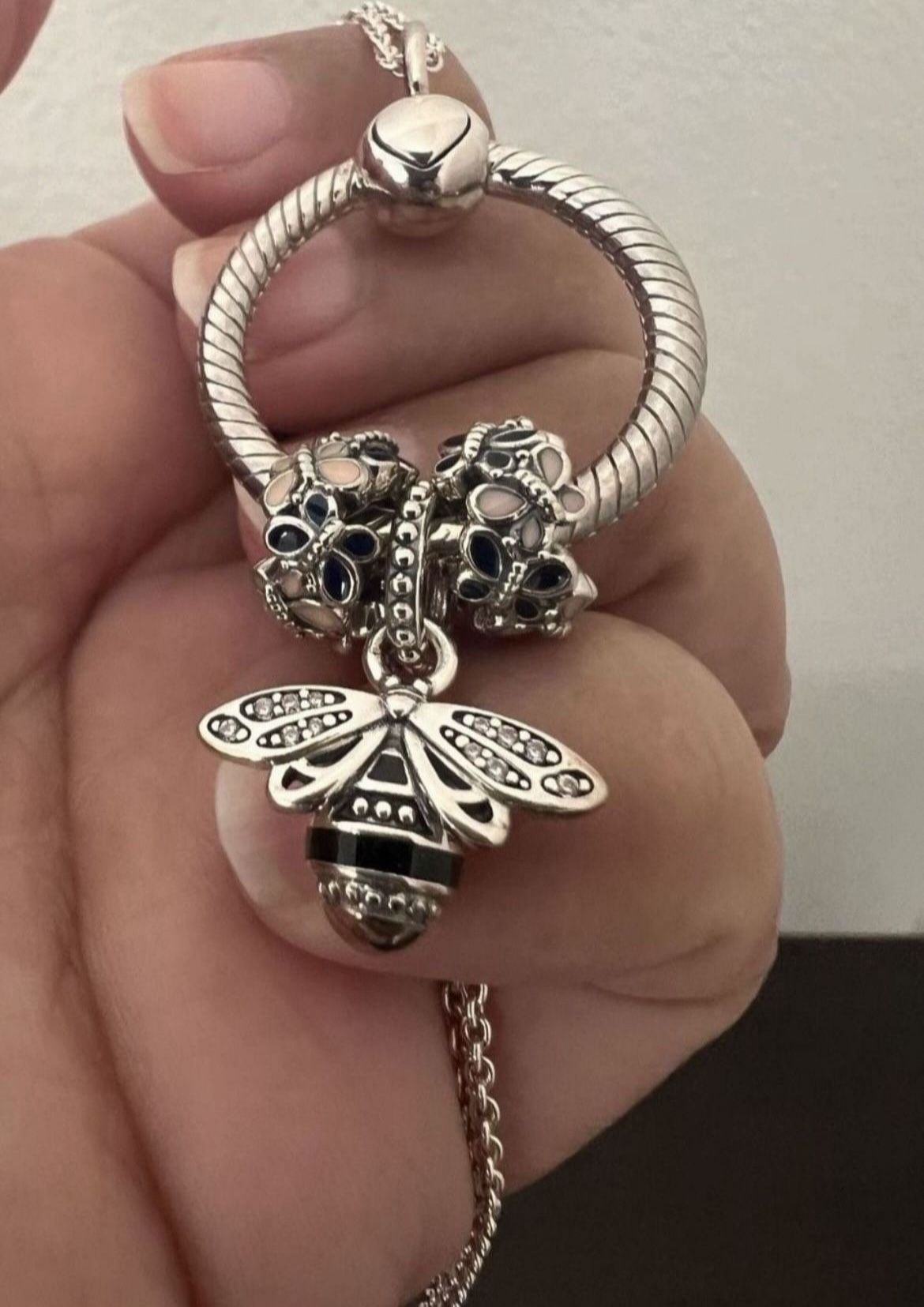Pandora Chain With 3 Charms - Pickup From Northridge Area