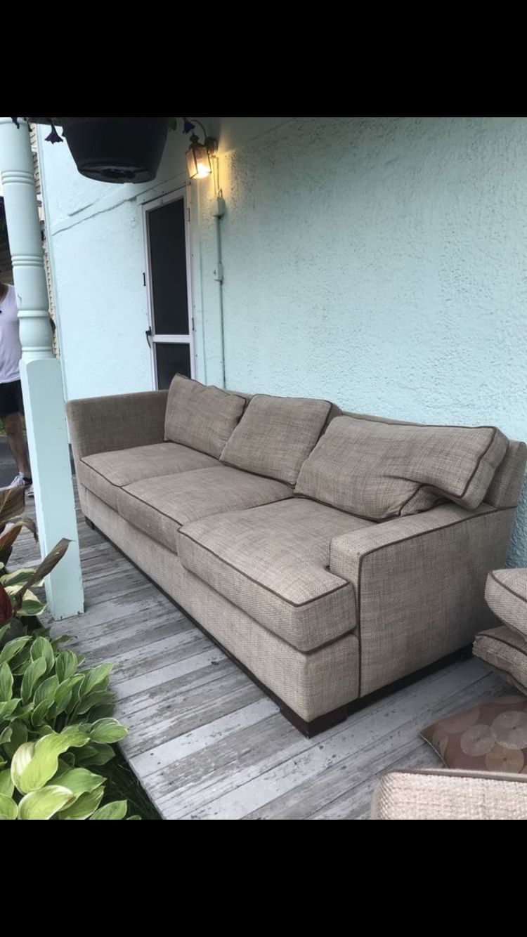 Sectional couch for sale. Must go ASAP.