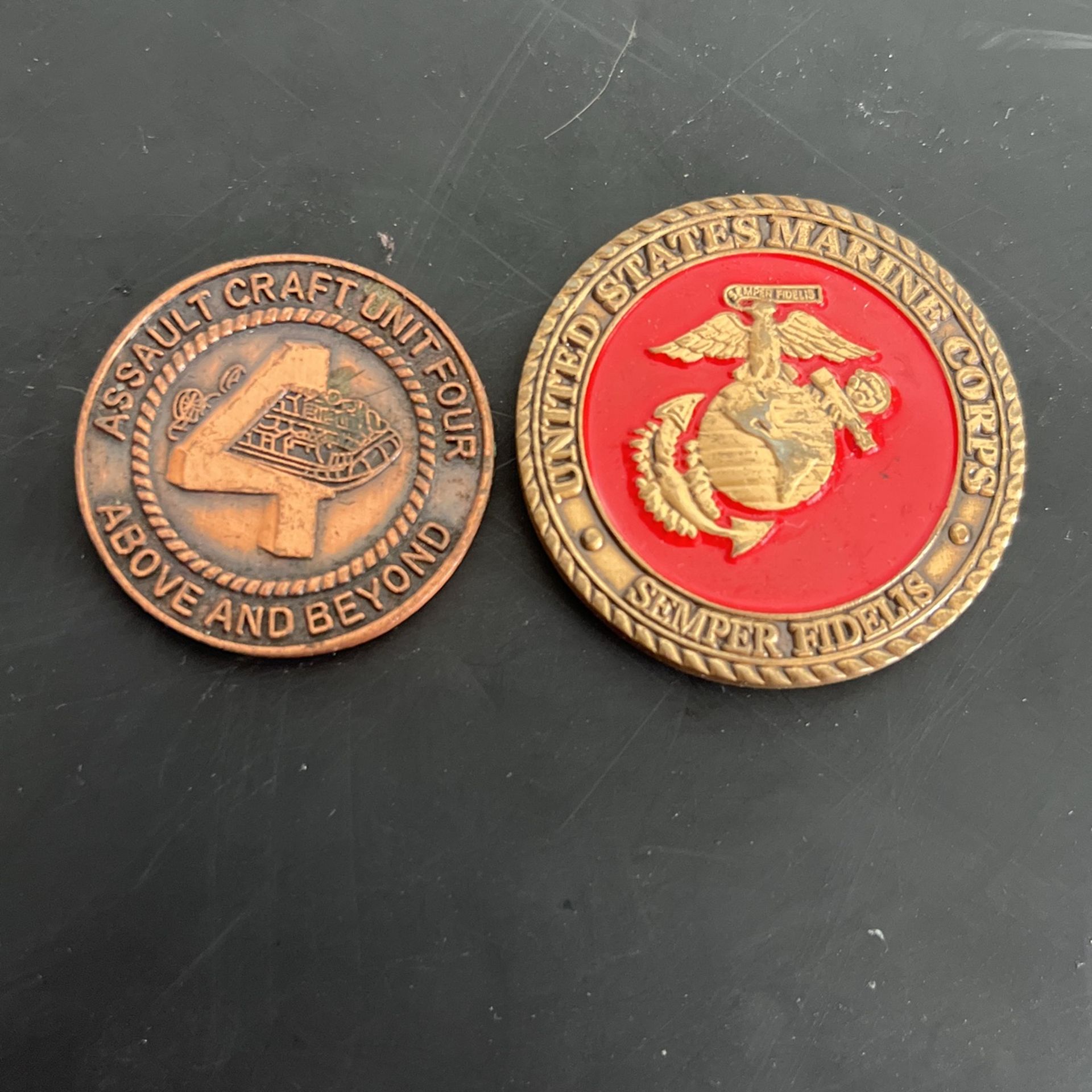 Vintage Military Coins