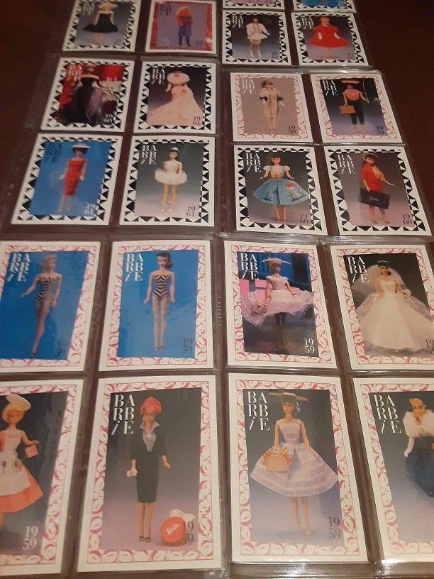 Vintage Barbie Fashion Cards