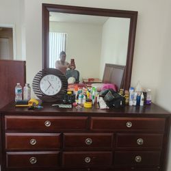 Dresser With Mirror $150