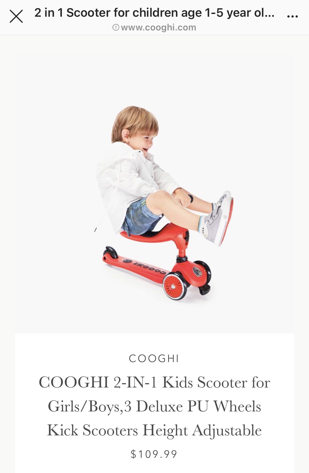 Kids Scooter